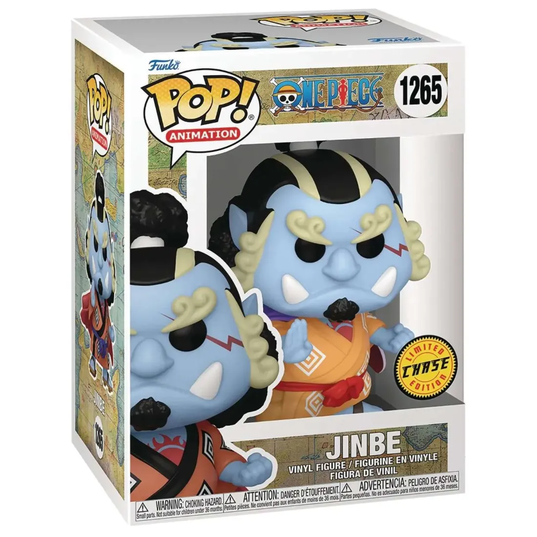 Фигурка Funko POP! Animation One Piece Jinbe Chase (1265)