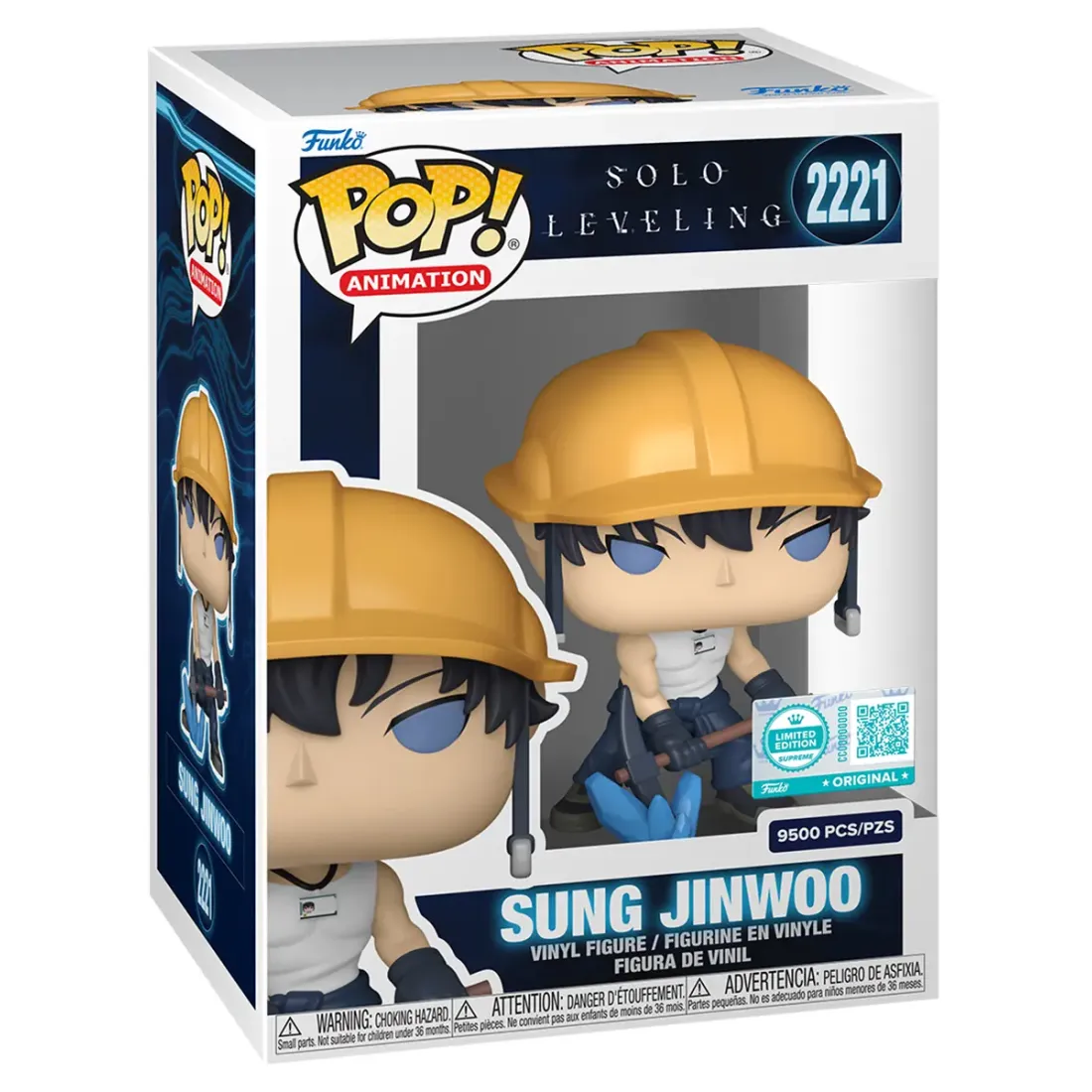Фигурка Funko POP! Animation Solo Leveling Sung Jinwoo (Mining) (Supreme LE) (Exc) (2221) 91864