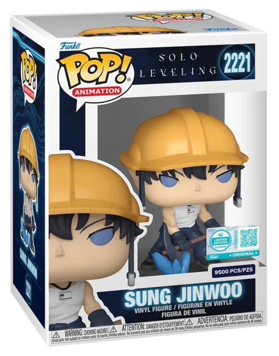 Фигурка Funko POP! Animation Solo Leveling Sung Jinwoo (Mining) (Supreme LE) (Exc) (2221) 91864