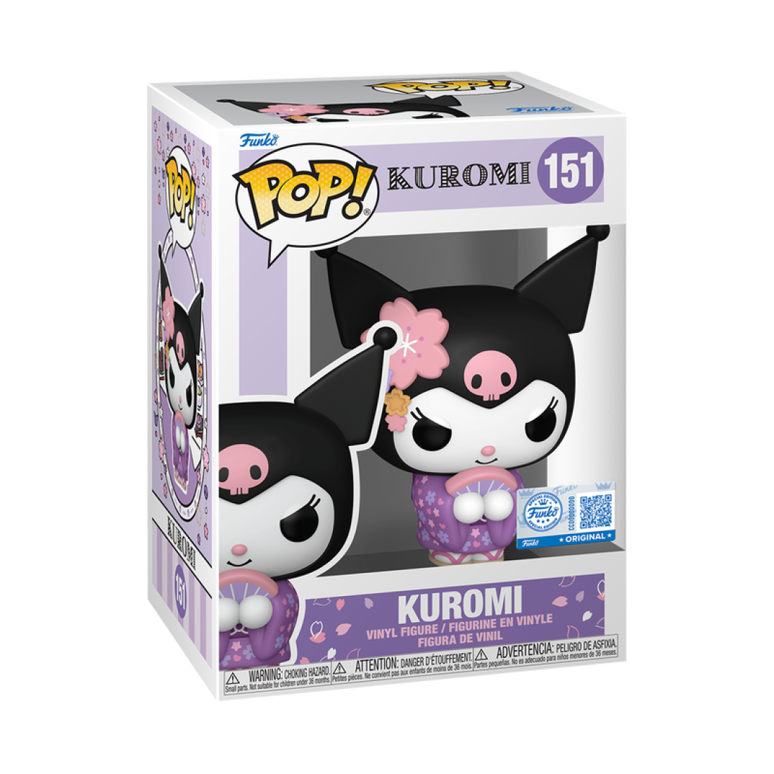 Фигурка Funko POP! Hello Kitty And Friends Kuromi in Kimono 92037