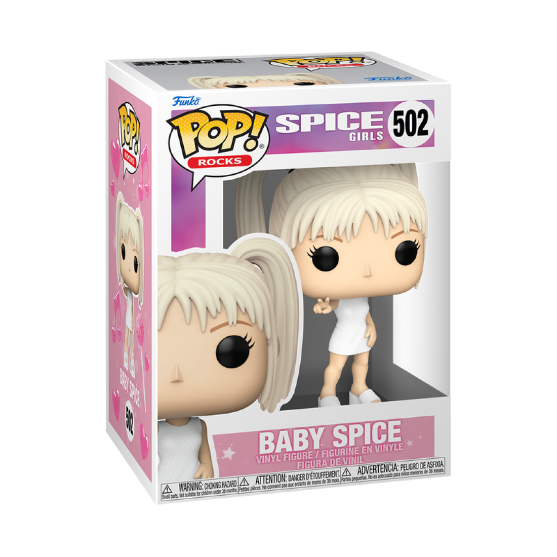 Фигурка Funko POP! Rocks Spice Girls Baby Spice (WNBE) (502) 86594