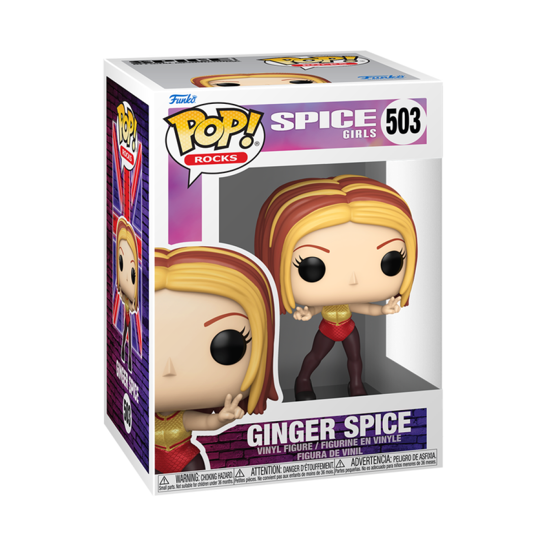 Фигурка Funko POP! Rocks Spice Girls Ginger Spice (WNBE) (503) 86595