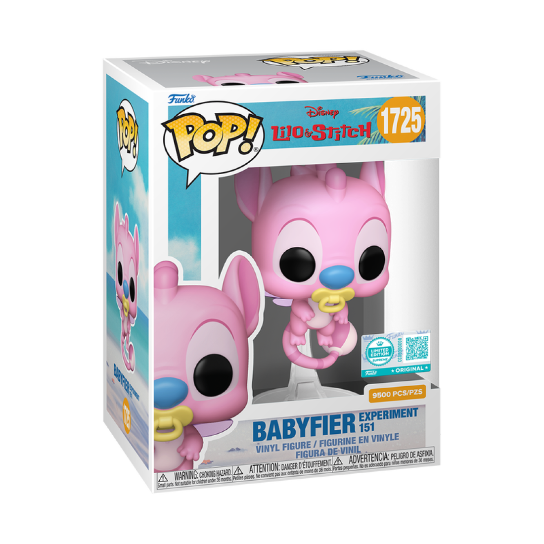 Фигурка Funko POP! Disney Lilo & Stitch Babyfier Experiment 151 (Supreme LE) (Exc) (1725) 90751