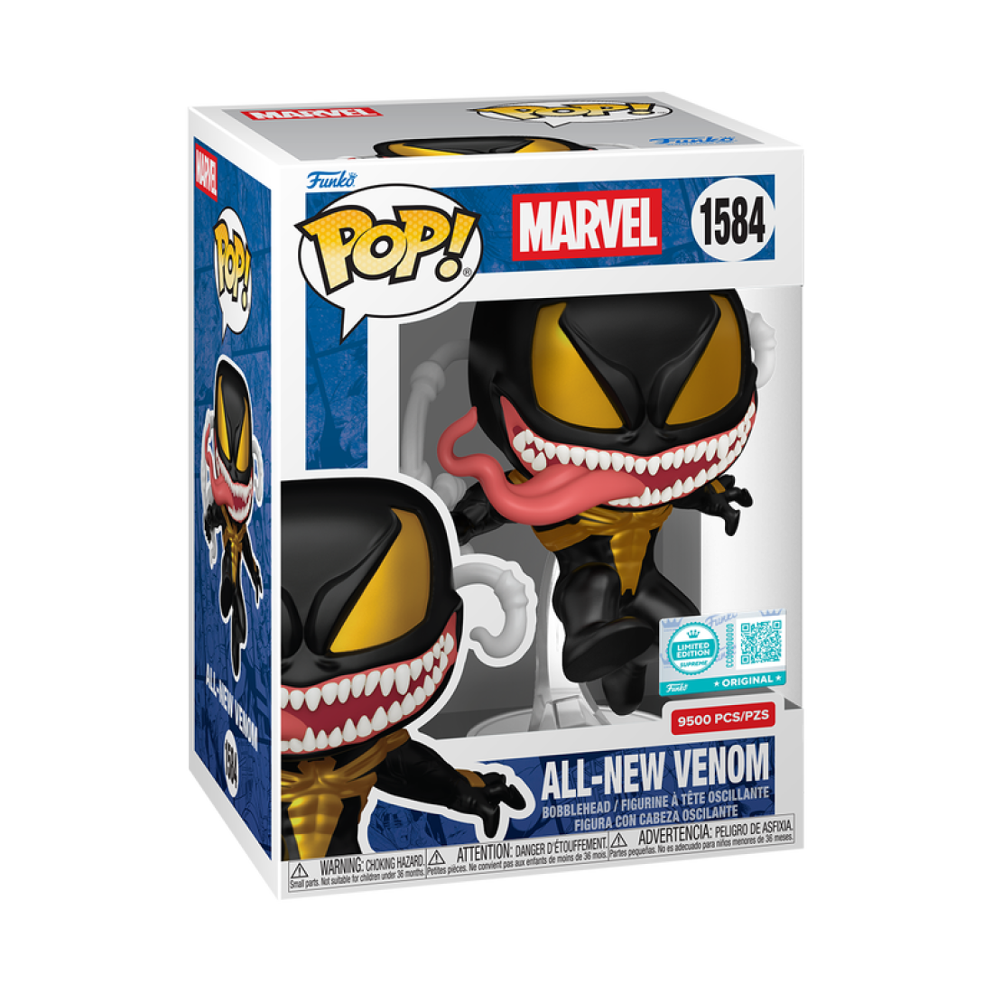 Фигурка Funko POP! Bobble Marvel All-New Venom (Supreme LE) (Exc) (1584) 90752