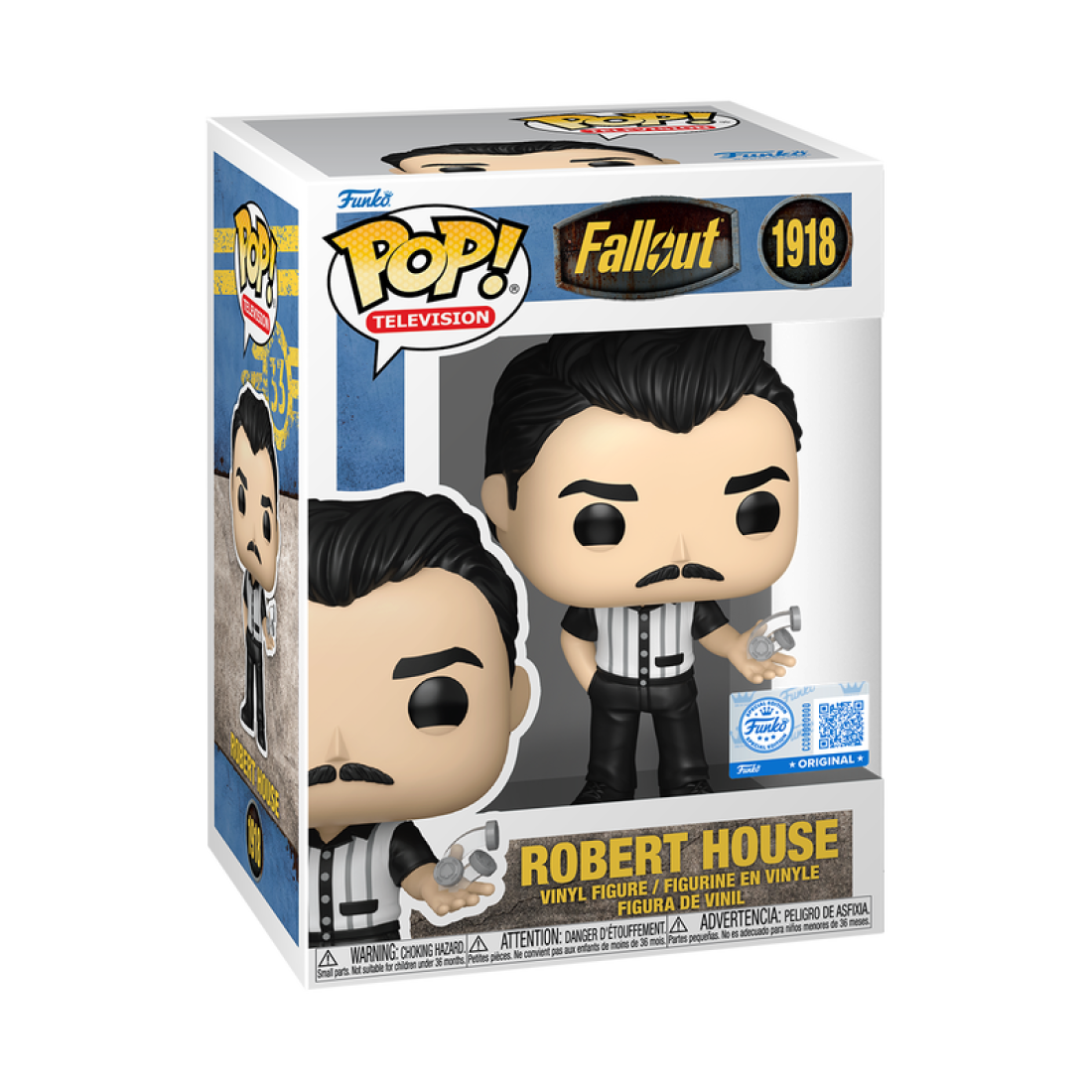 Фигурка Funko POP! TV Fallout S2 Robert House (Exc) (1918) 91844