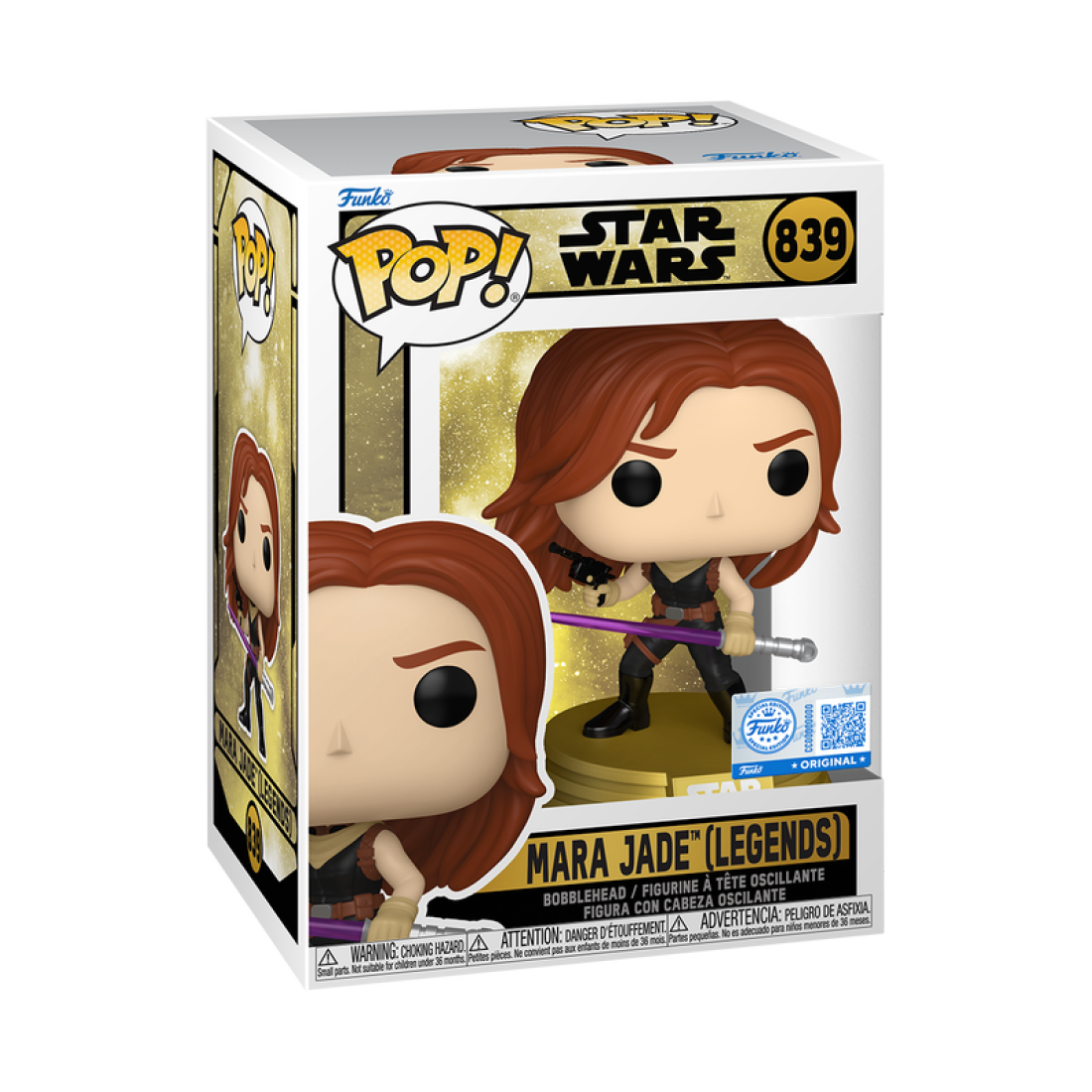 Фигурка Funko POP! Bobble Star Wars Mara Jade (Legends) SS (Exc) (839) 92016