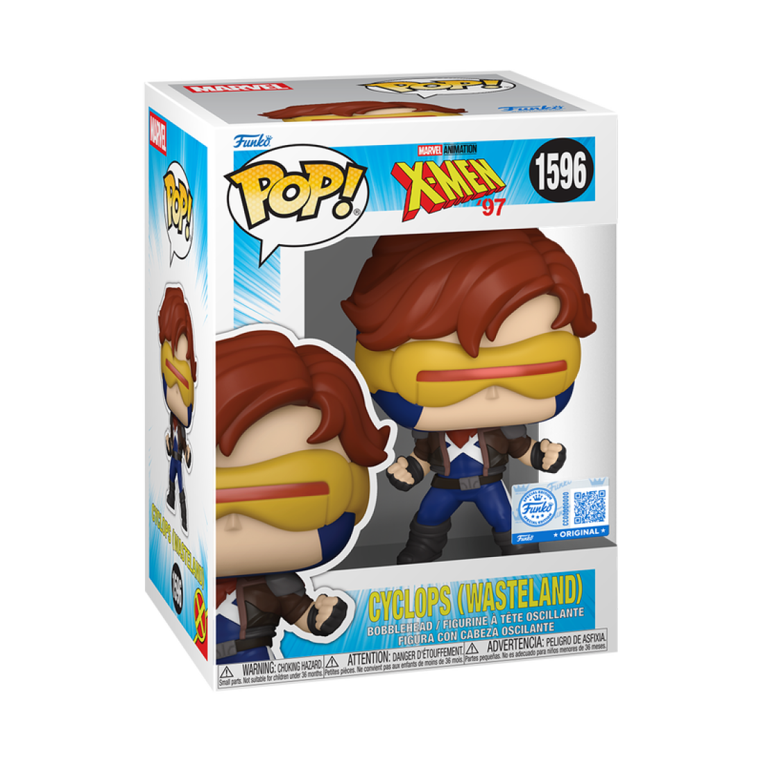 Фигурка Funko POP! Bobble Marvel X-Men '97 Cyclops (Wasteland) (Exc) (1596) 92065