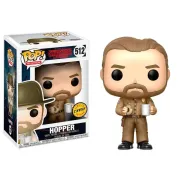Фигурка Funko POP! TV Stranger Things Hopper w/Donut Chase (512)