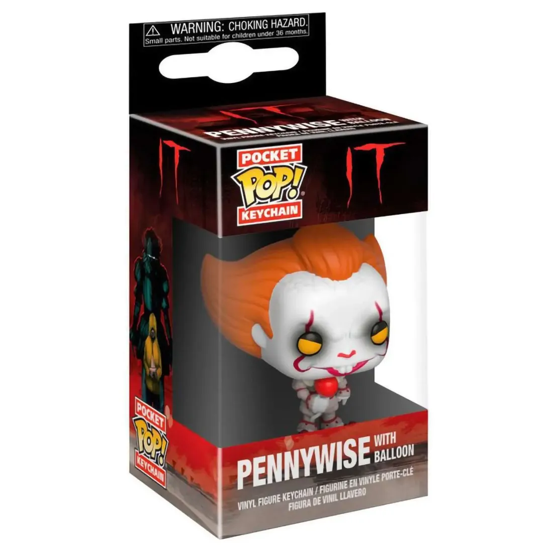 Брелок Funko Pocket POP! IT S2 Pennywise (w/balloon) 31811