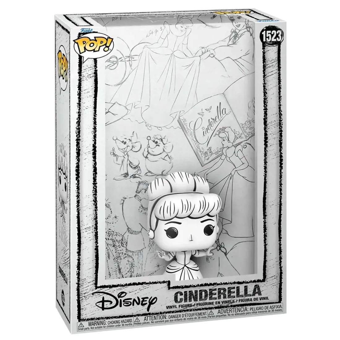 Фигурка Funko POP! Covers Disney Cinderella Cinderella (Sketched) (1523) 80936