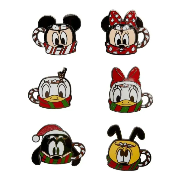 Значок в ассортименте Loungefly Blind Box Pin Disney Mickey and Friends Hot Cocoa WDPN2954