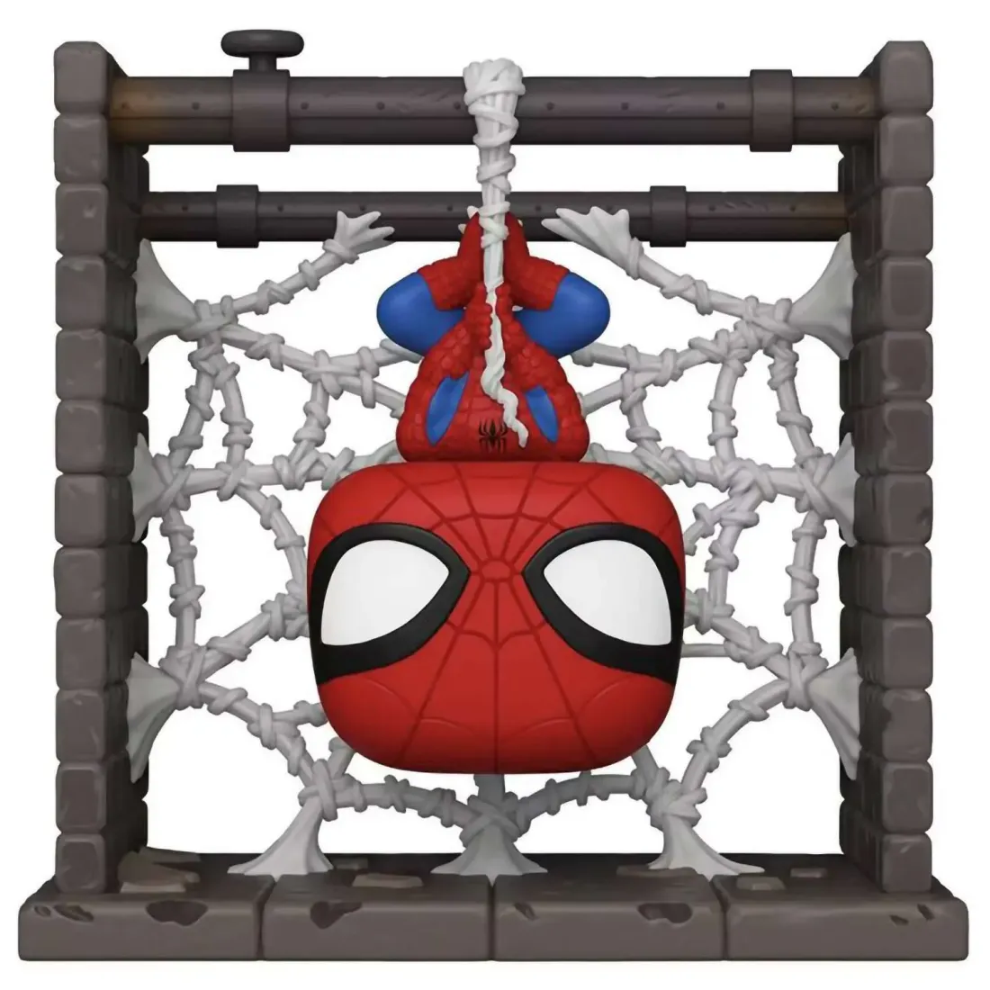 Фигурка Funko POP! Deluxe Bobble Marvel Spider-Man (Webbed) (Exc) (1462) 84425