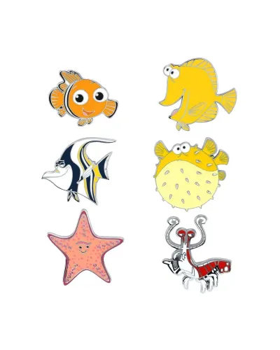 Значок в ассортименте Loungefly Blind Box Pin Disney Pixar Finding Nemo Fish Tank Buddies WDPN2894