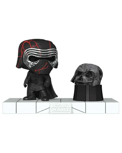 Фигурка Funko POP! Deluxe Bobble Star Wars Darkside Kylo Ren with Darth Vader's Helmet (739) 80772