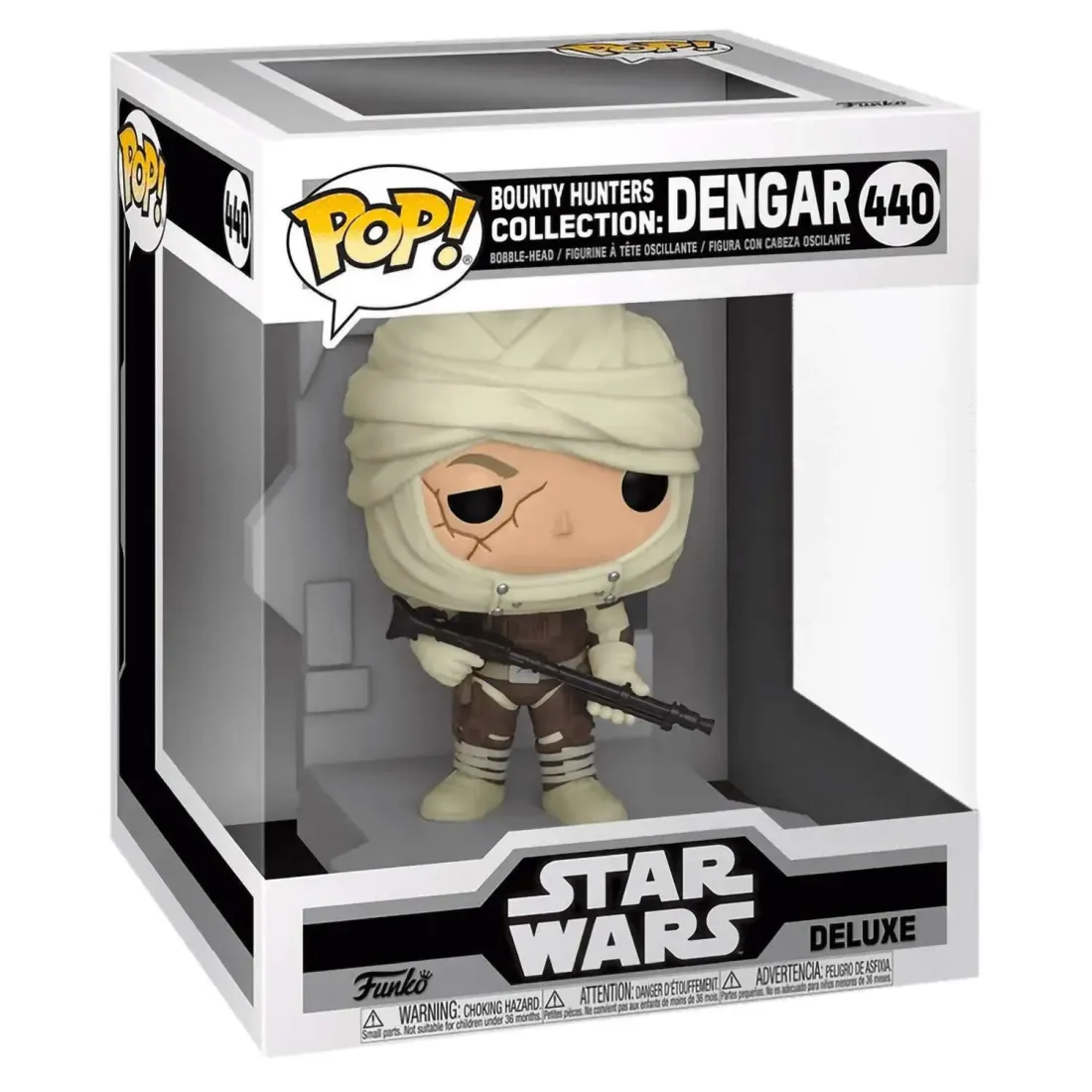 Фигурка Funko POP! Deluxe Bobble Star Wars SW Bounty Hunters Dengar (Exc) (440) 56105