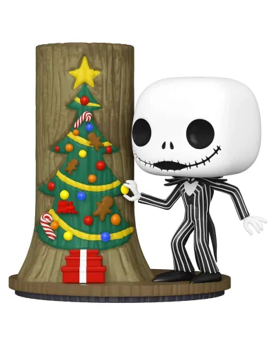 Фигурка Funko POP! Deluxe Disney TNBC 30th Jack Skellington w/Christmas Door (1360) 72310
