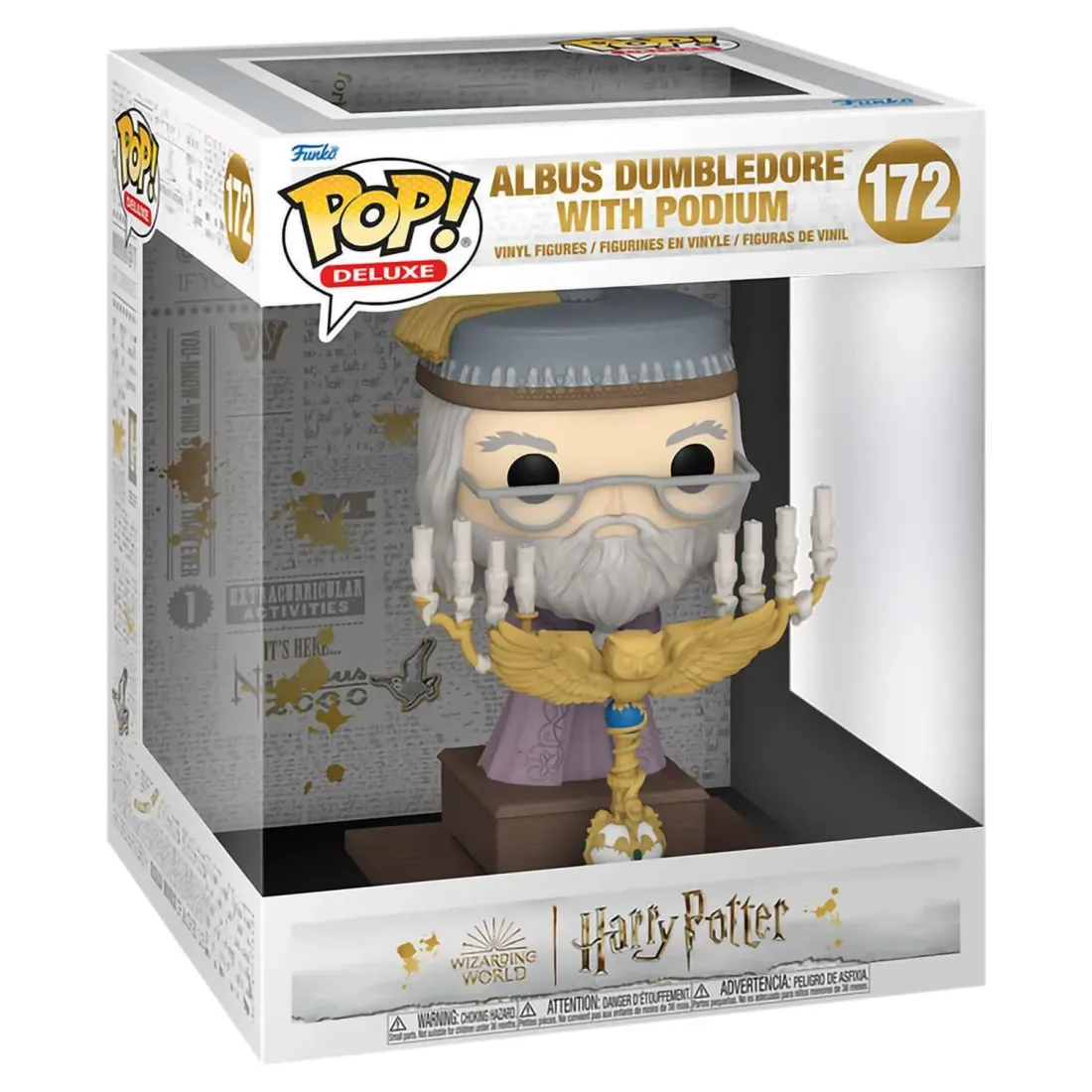 Фигурка Funko POP! Deluxe Harry Potter POA Albus Dumbledore with Podium (172) 76002