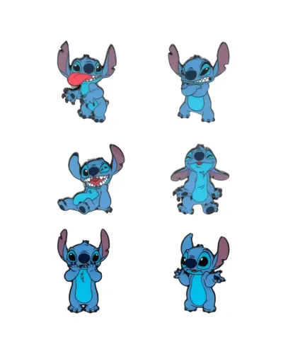 Значок в ассортименте Loungefly Blind Box Pin Disney Stitch Funny Faces WDPN3244
