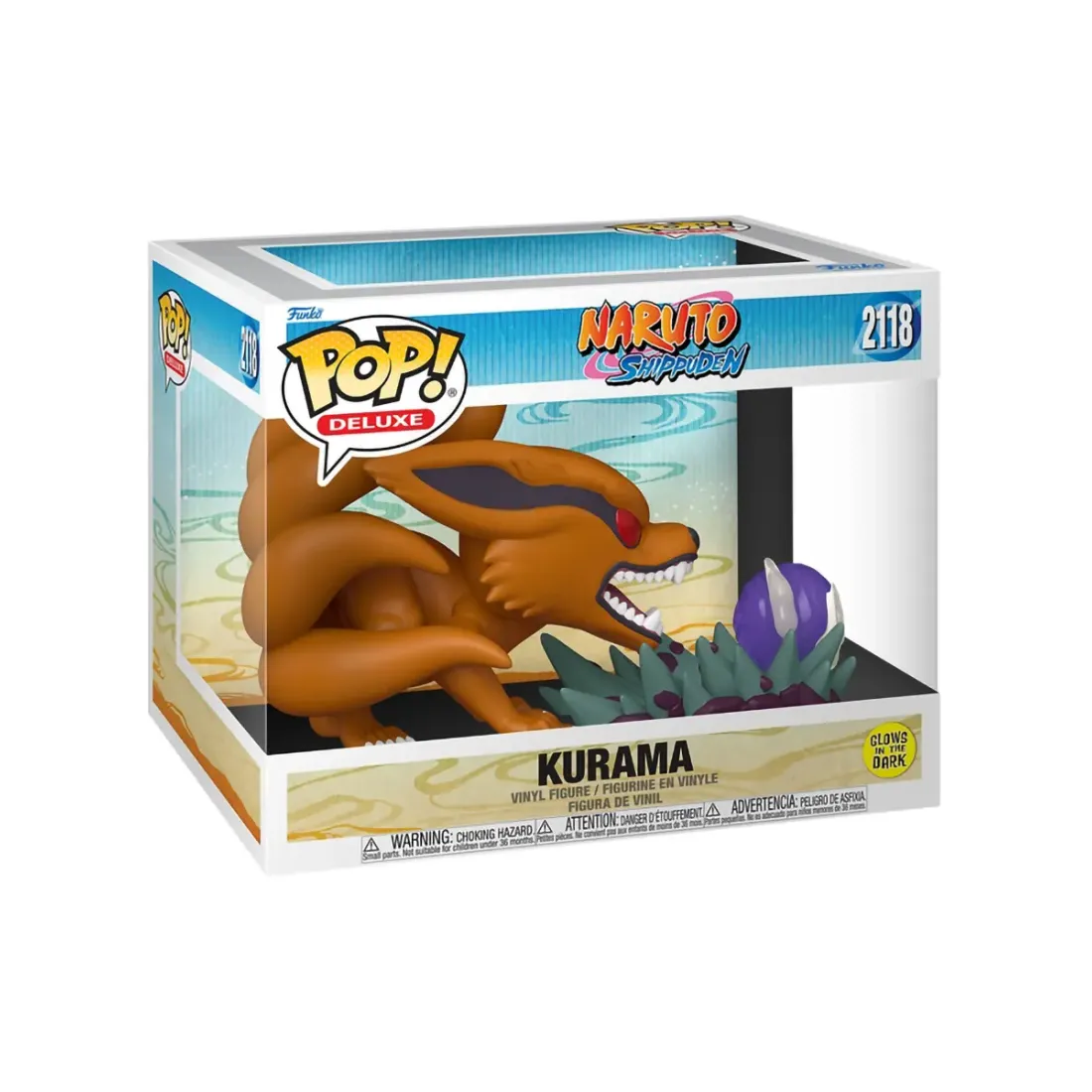 Фигурка Funko POP! Deluxe Naruto Shippuden Kurama (GW) (2118) 86583
