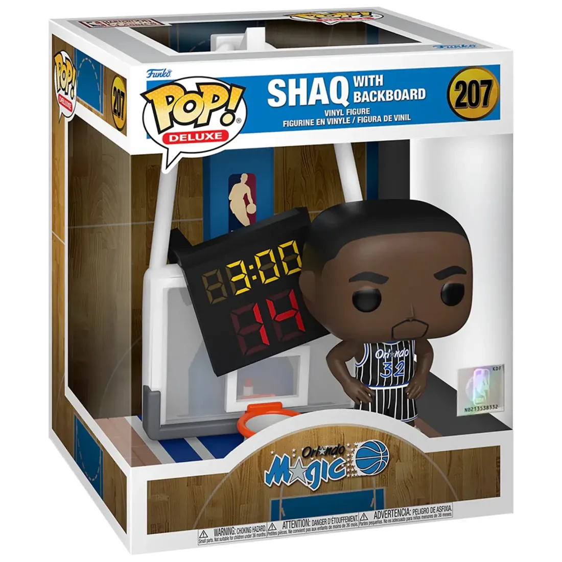 Фигурка Funko POP! Deluxe NBA Magic Shaq w/Backboard (207) 86311