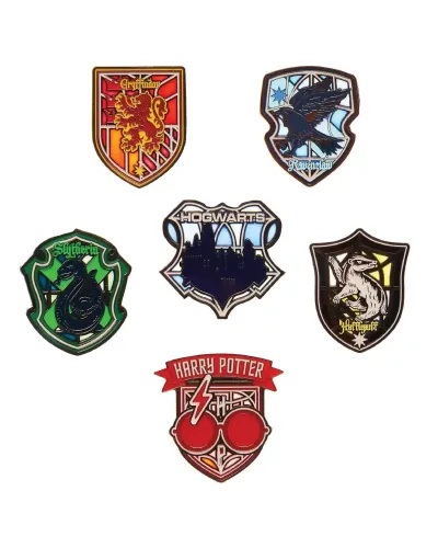 Значок в ассортименте Loungefly Blind Box Pin Harry Potter Stained Glass HPPN1112