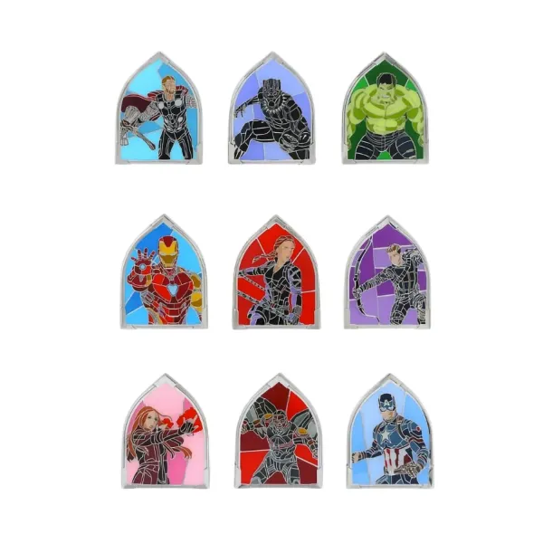 Значок в ассортименте Loungefly Blind Box Pin Marvel Infinity Saga Stain Glass MVPN0165