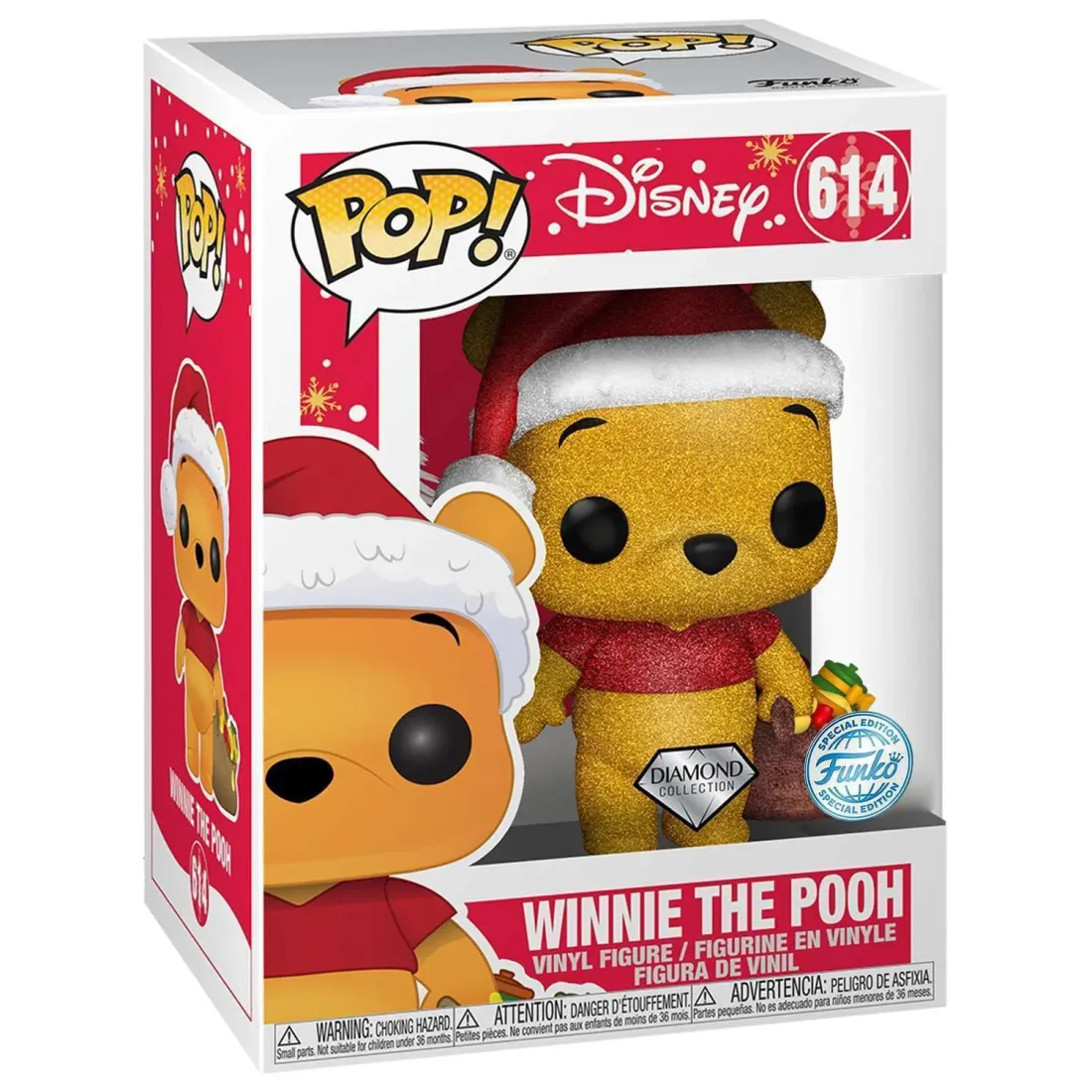 Фигурка Funko POP! Disney Holiday Winnie the Pooh (DGLT) (Exc) (614) 51675