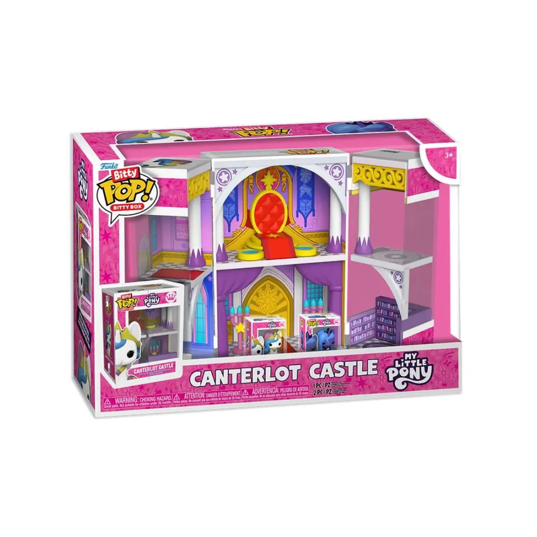 Набор Funko Bitty POP! Bitty Box My Little Pony Canterlot Castle+2 Bitty POP! Celestia+Luna 89585