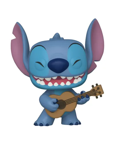 Фигурка Funko POP! Disney Lilo & Stitch Stitch with Ukulele (1044) 55615