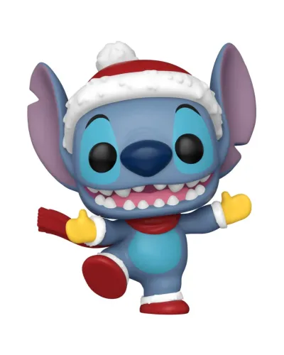 Фигурка Funko POP! Disney Lilo & Stitch Holiday Stitch with Hat (1503) 80037