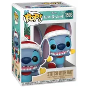 Фигурка Funko POP! Disney Lilo & Stitch Holiday Stitch with Hat (1503) 80037
