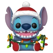 Фигурка Funko POP! Disney Lilo & Stitch Holiday Stitch with Lights (1504) 80038