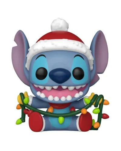 Фигурка Funko POP! Disney Lilo & Stitch Holiday Stitch with Lights (1504) 80038