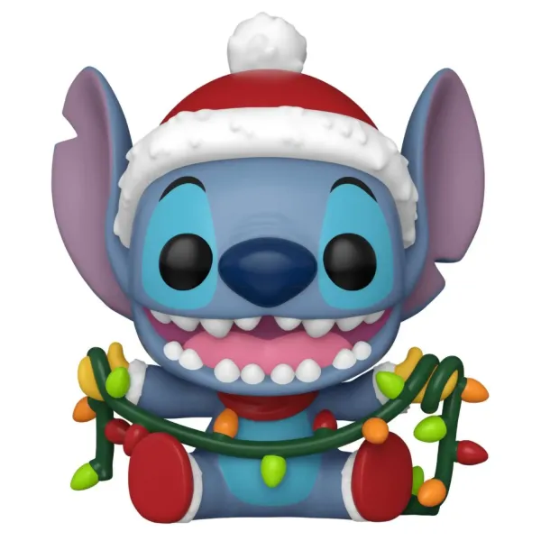Фигурка Funko POP! Disney Lilo & Stitch Holiday Stitch with Lights (1504) 80038