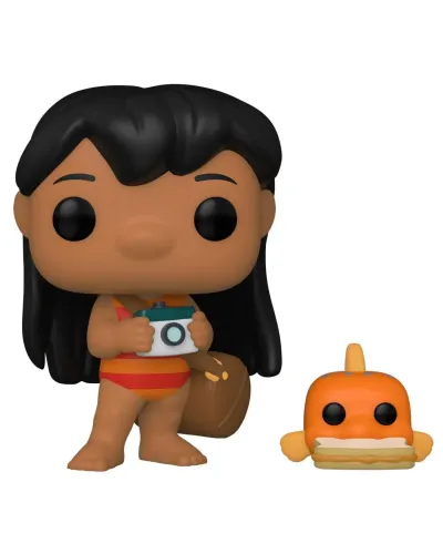 Фигурка Funko POP! Disney Lilo & Stitch Lilo with Pudge (1047) 55621