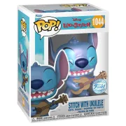 Фигурка Funko POP! Disney Lilo & Stitch Stitch w/Ukulele (PRL) (Exc) (1044) 82880