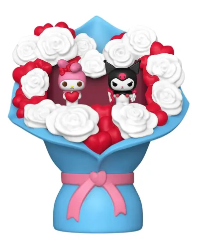 Набор Funko Bitty POP! Bouquet Hello Kitty & Friends Kuromi and My Melody 3шт 87807
