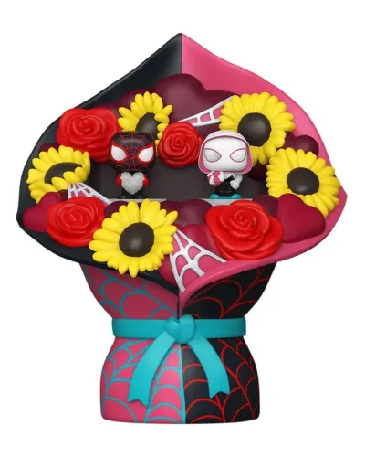 Набор Funko Bitty POP! Bouquet Spider-Man Miles Morales and Ghost Spider 3шт 87816