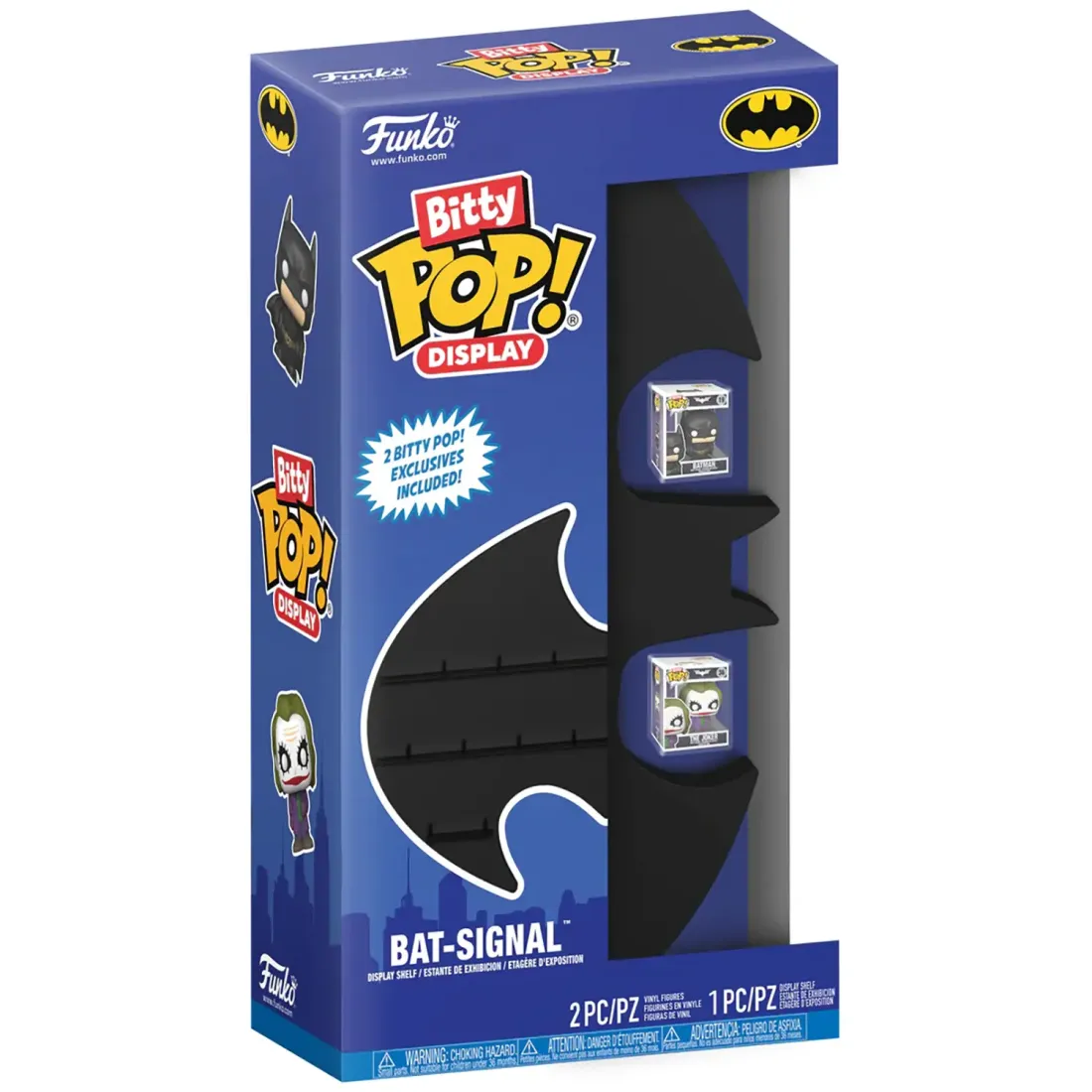 Набор Funko Bitty POP! Display DC Batman Signal +2 Bitty POP! Batman, Joker 81290
