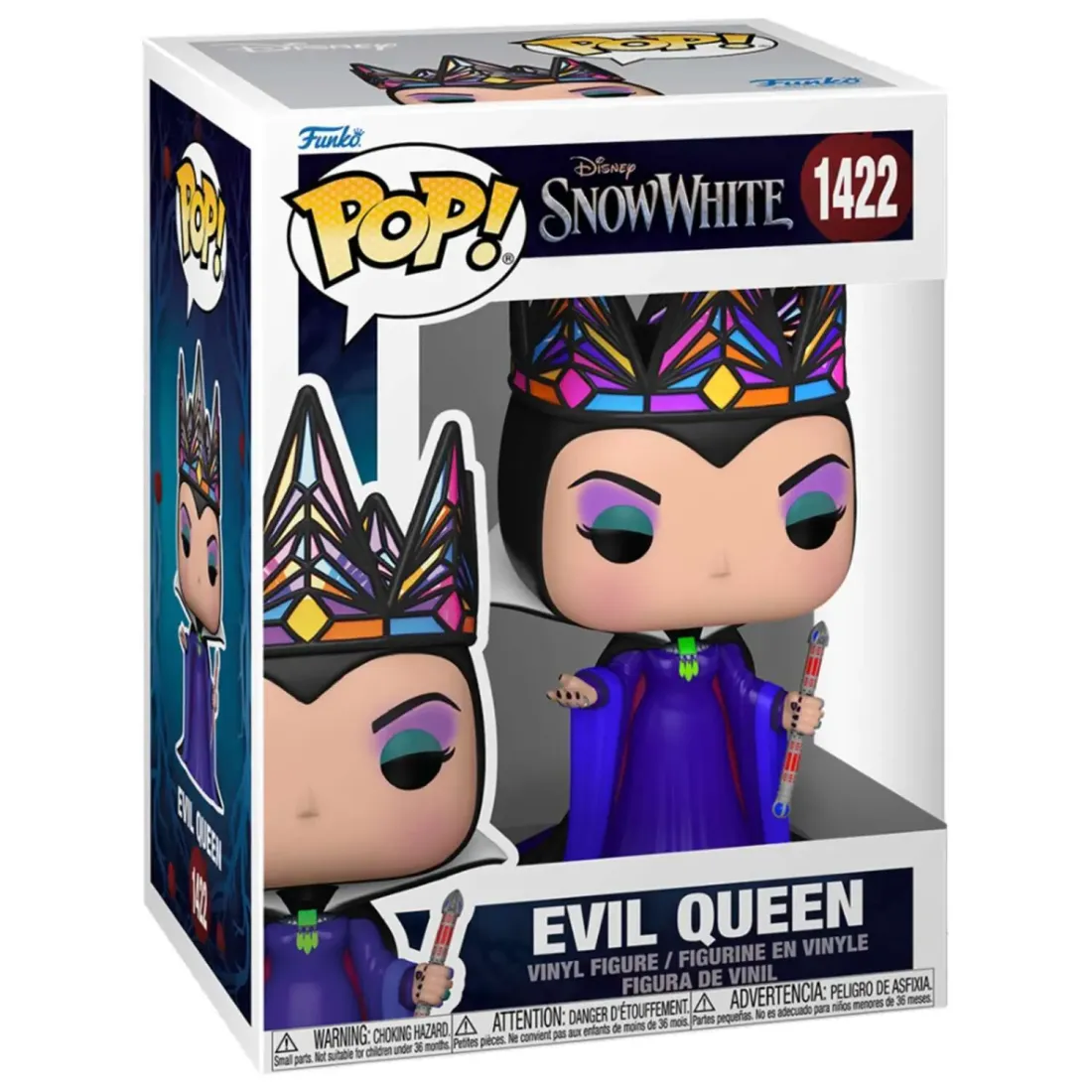 Фигурка Funko POP! Disney Snow White Live Action Evil Queen (Black & Purple) (1422) 75948