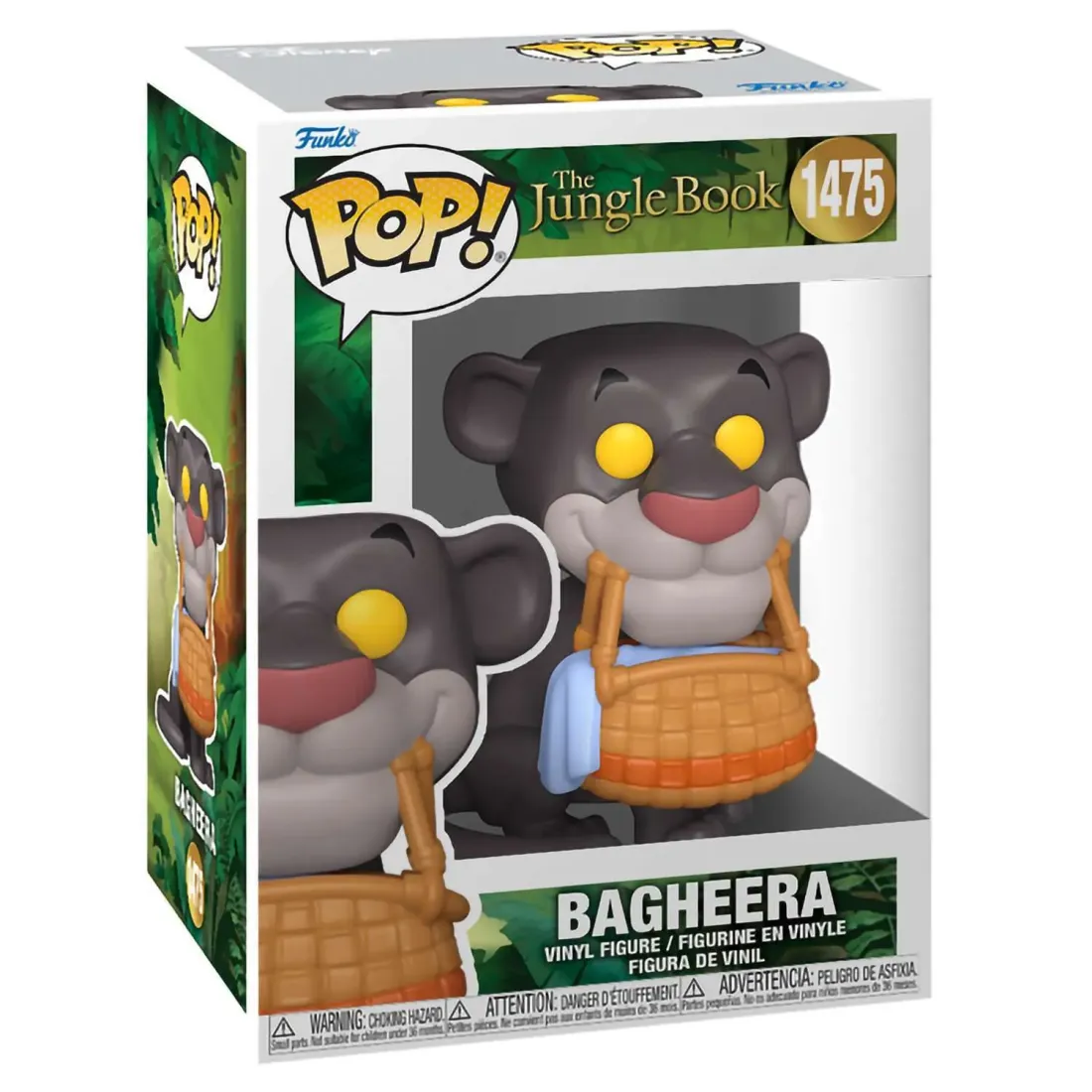 Фигурка Funko POP! Disney The Jungle Book S2 Bagheera with Basket (1475) 80786