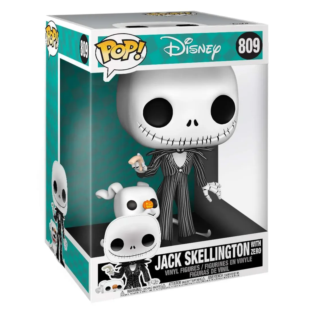 Фигурка Funko POP! Disney TNBC Jack Skellington with Zero 10