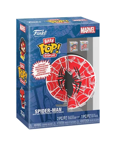 Набор Funko Bitty POP! Display Marvel Spider-Man Web+2 Bitty POP! Spider-Woman, Spider-Punk 85512