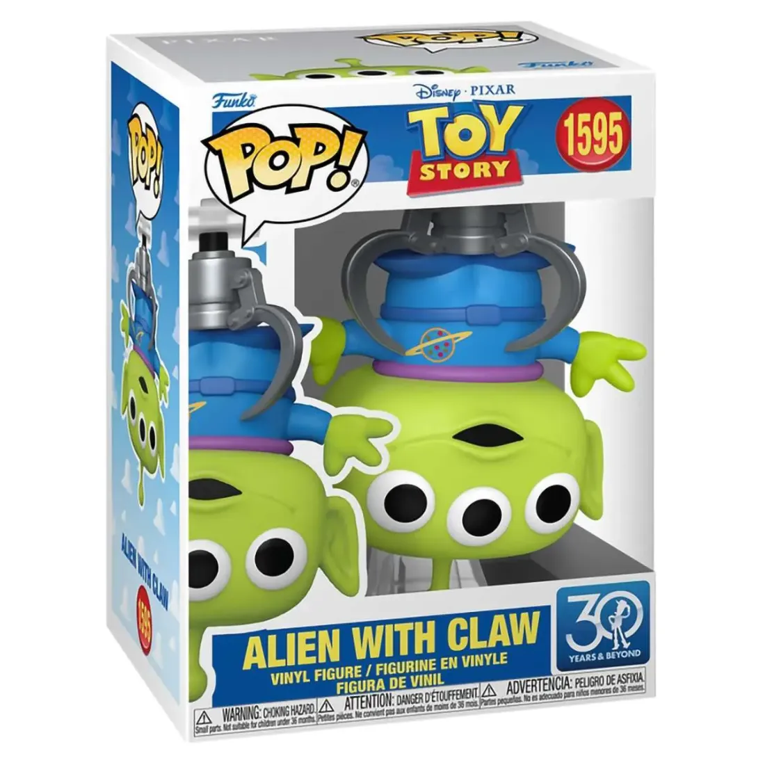 Фигурка Funko POP! Disney Toy Story 30th Alien with Clow (1595) 86272