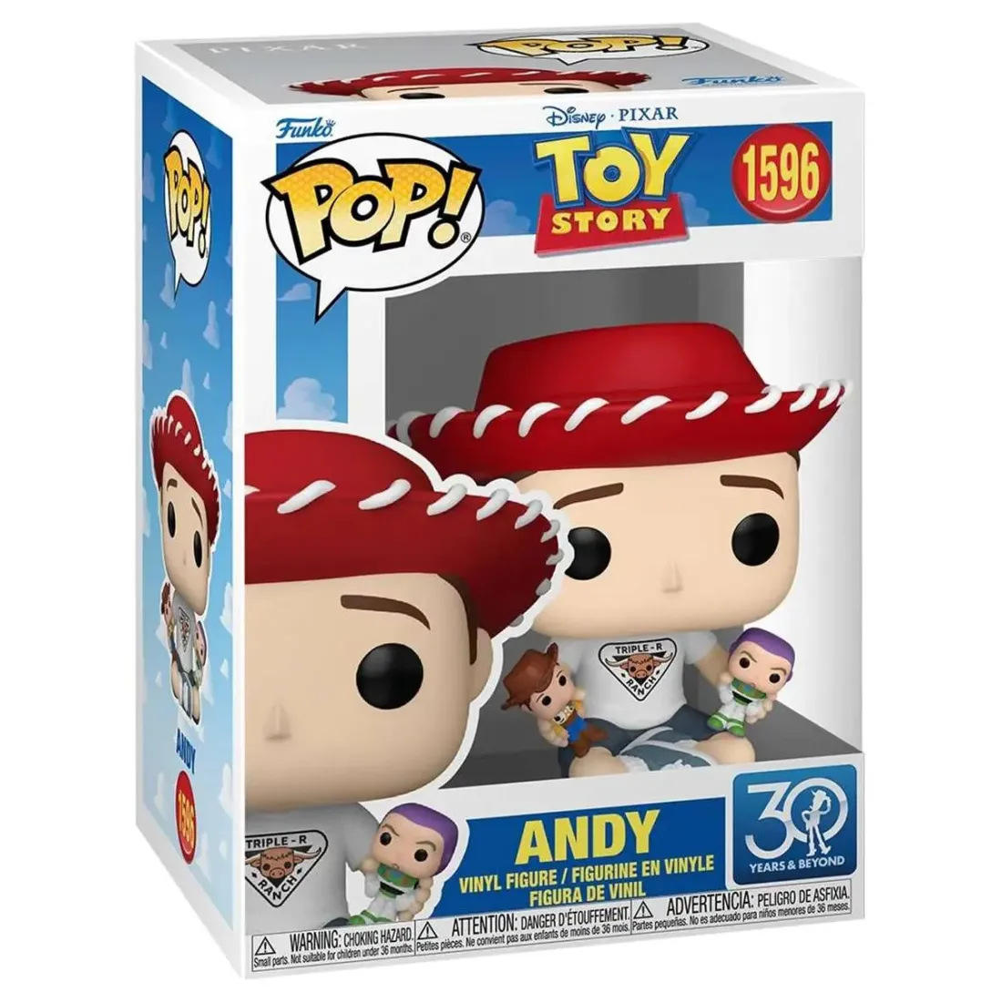 Фигурка Funko POP! Disney Toy Story 30th Andy (1596) 86273