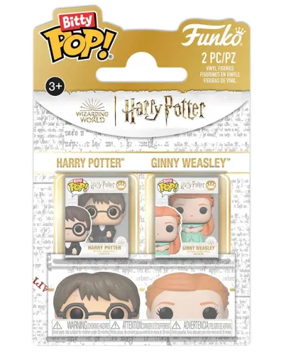 Набор Funko Bitty POP! Harry Potter GoF Harry Potter+Ginny Weasley 2шт 88940