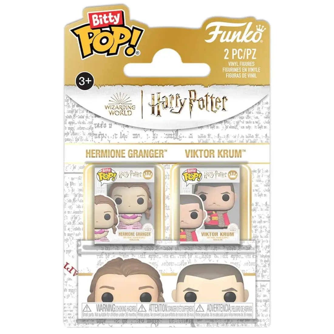 Набор Funko Bitty POP! Harry Potter GoF Hermione Granger+Viktor Krum 2шт 88941