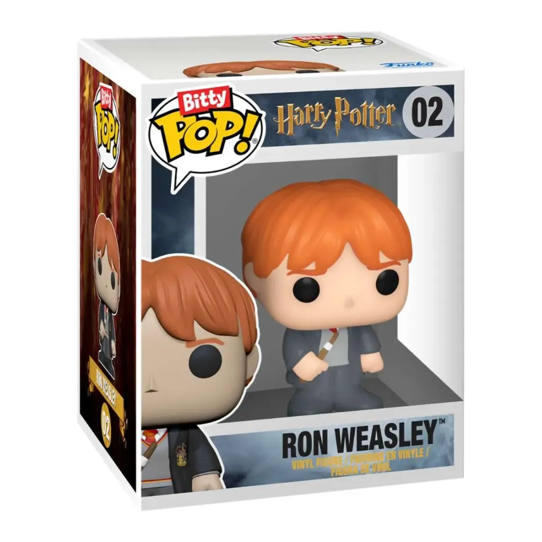 Набор Funko Bitty POP! Harry Potter Ron+Harry+Hermione+Ollivander+Ride+Town 6шт 91760