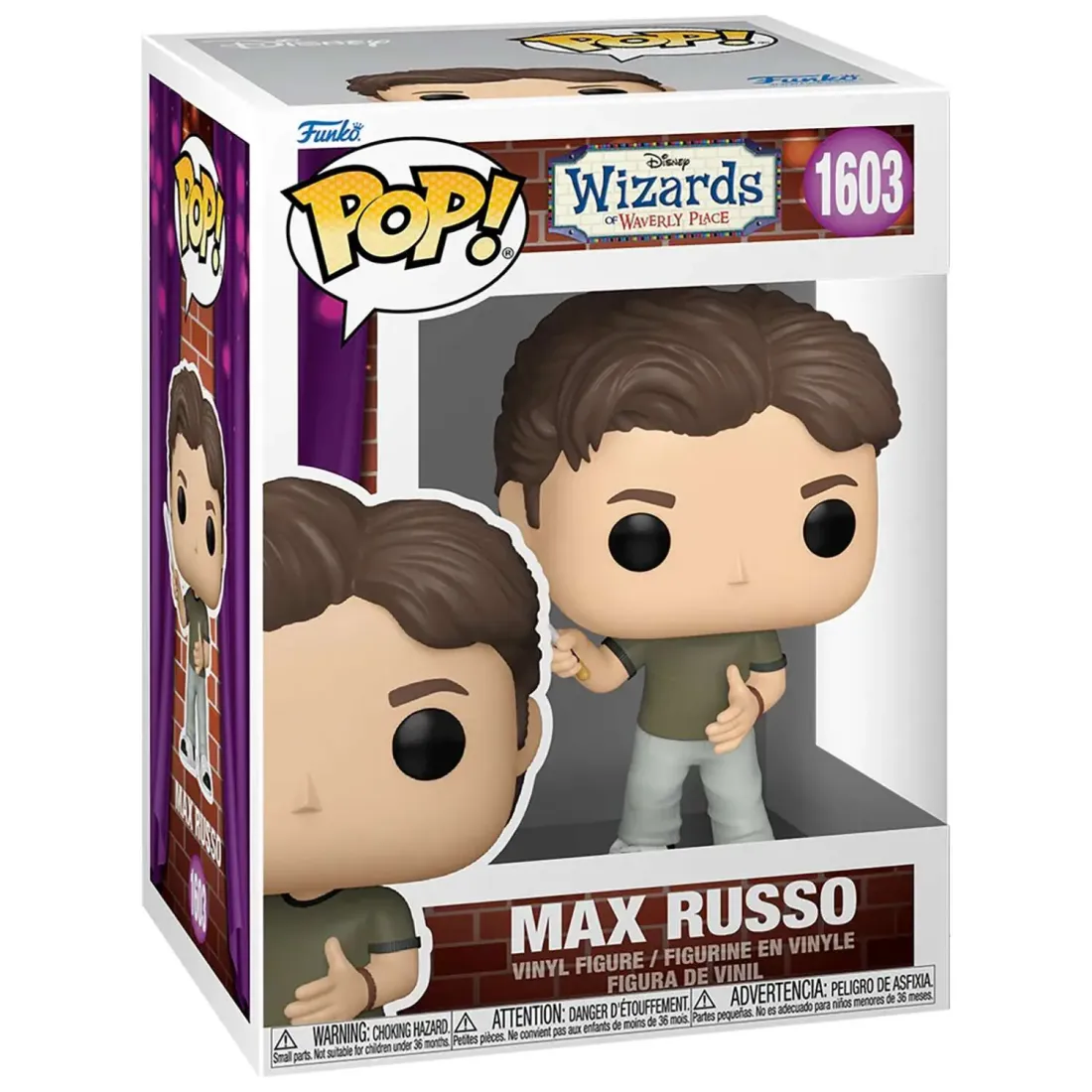 Фигурка Funko POP! Disney Wizards of Waverly Place Max Russo (1603) 86848