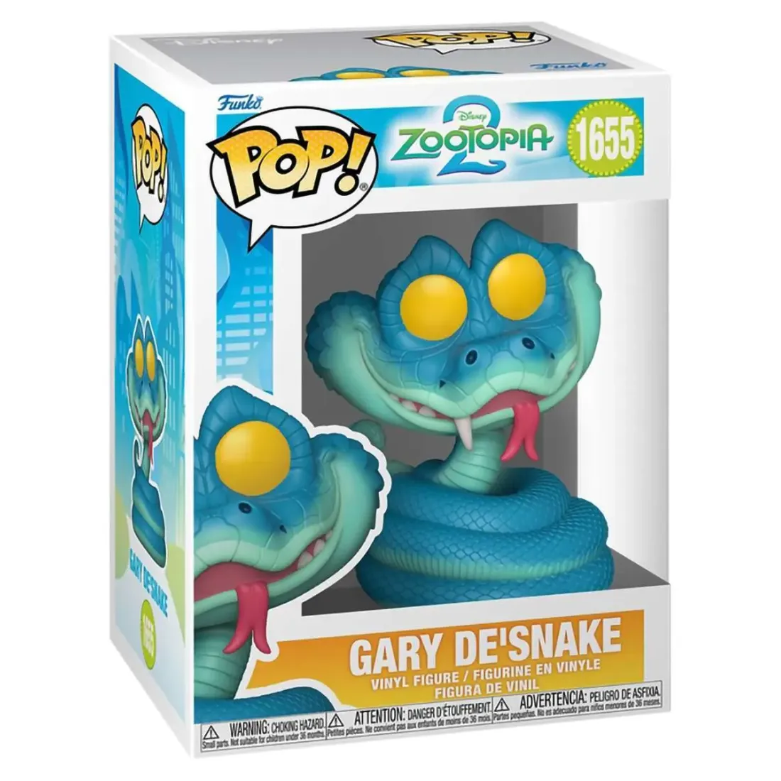 Фигурка Funko POP! Disney Zootopia 2 Gary De'Snake (1655) 86637